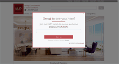 Desktop Screenshot of kmpfurniture.com